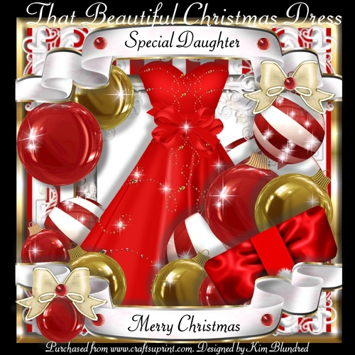 That Beautiful Christmas Dress