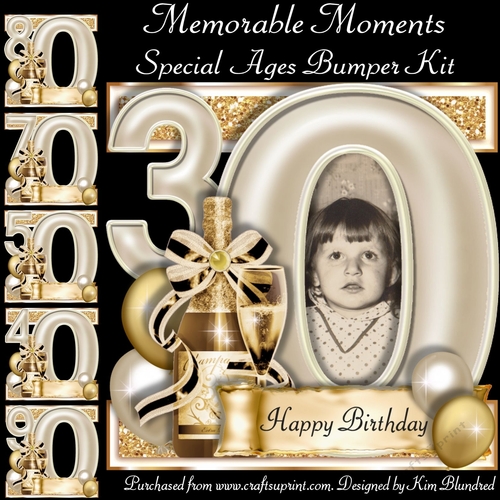 Memorable Moments - Special Ages - Female Bumper Kit