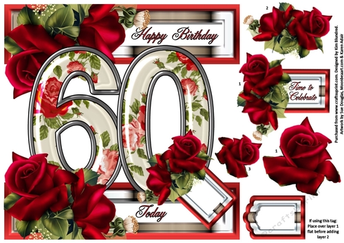Special Ages Floral - 60 Today