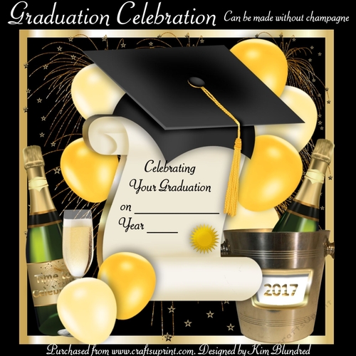 Graduation Celebration with Champagne ...