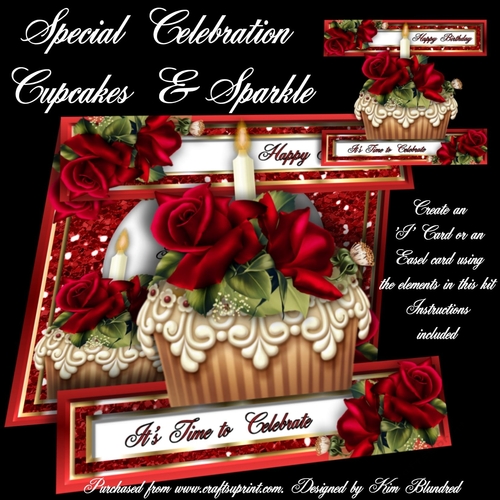 Special Celebration Cupcakes and Sparkle