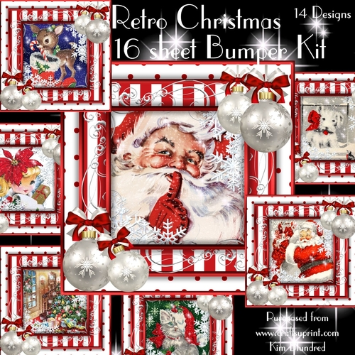 The Retro Christmas Cute Collection