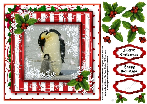 Cute Christmas Toppers 1 - Magical Moments