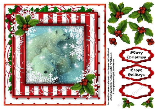 Cute Christmas Toppers 1 - Safe Beside You