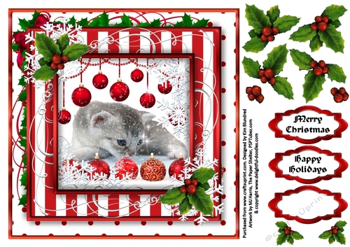 Cute Christmas Toppers 1 - There may be trouble ahead ...