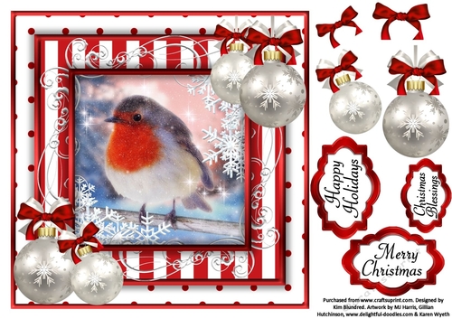 Walking in a Winter Wonderland 4 - A Christmas Robin