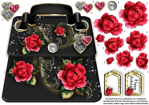 That Beautiful Black Handbag - Topper