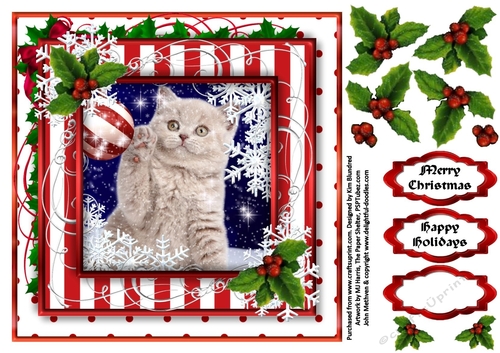 Cute Christmas Topper 1- Is This One for ME?