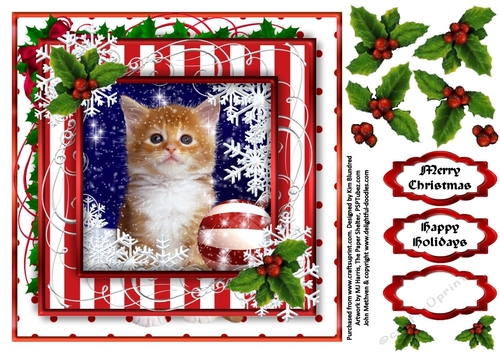 Cute Christmas Topper 1- It Wasnt Me!