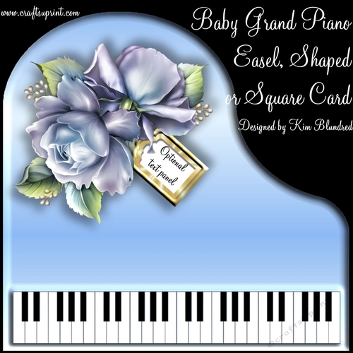 Baby Grand Piano - The Porcelain Piano