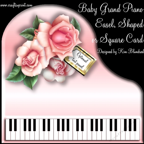 Baby Grand Piano - The Pastel Piano
