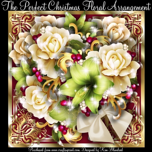 The Perfect Christmas Floral Arrangement