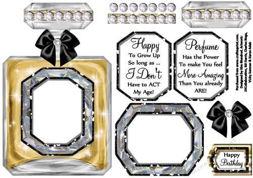 The Power of Perfume - Shaped Topper