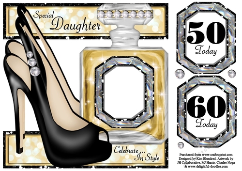 Special Daughter - 50 & 60 - Perfume & Shoes