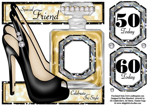 Special Friend - 50 & 60 - Perfume & Shoes