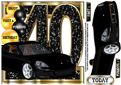 Fast & Furious Birthday Celebration - 40 Today