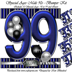 Male Special Ages 90s I Card Bumper Kit
