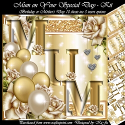 Mum on Your Special Day - Mothers Day or Birthday