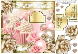 Dewdrops on Roses - Cupcakes