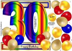 30 Today - Rainbow