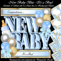 New Baby Blue - Its a Boy!