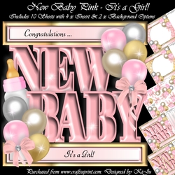 New Baby Pink - Its a Girl!