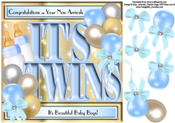 New Baby Blue - Its Twins!