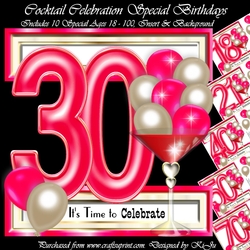 Cocktail Celebration - Special Birthdays Bumper Kit