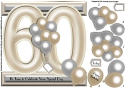 60th Birthday Balloons
