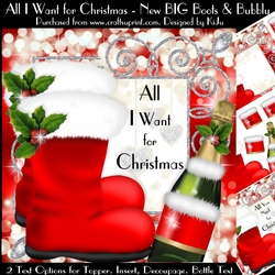 All I Want for Christmas - New BIG Boots & Bubbly