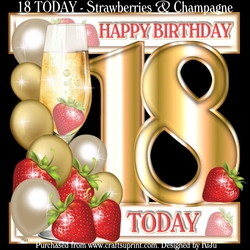 18 TODAY - Strawberries & Champagne Celebration