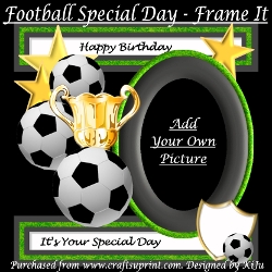 cup1369503_1072 - Football Special Day - Frame It