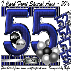 I Card Front Special Ages - 50s Bumper Kit