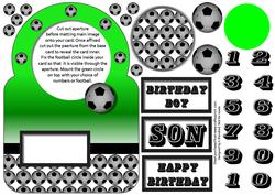 Circle Top Aperture, Fields & Footy, Ages Card