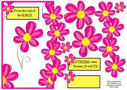 Pick of the Bunch Quick Card Front with Decoupage