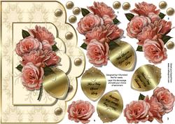 Roses for a Special Lady 70th & 80th Double Scallop