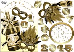 Golden Celebration, Special Birthday or Anniversary