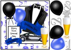 Birthday Boy, Special Day 18th, 21st or General Birthday