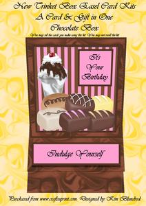 New Trinket Box Easel Card Kit Chocolate Box