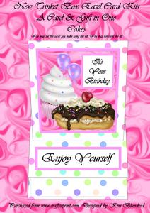 New Trinket Box Easel Card Kit - Cakes