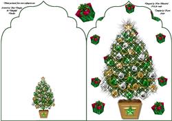 Oh Christmas Tree - Contemporary Quick Card