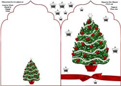 Christmas Tree - Contemporary Quick Card