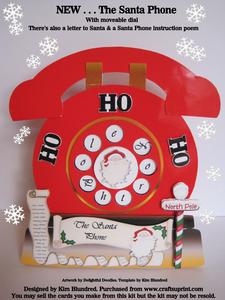 The Santa Phone - Moveable Dial Kit