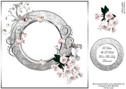 White Wedding 8x8 Envelope Front