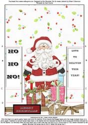 Ho, Ho, No! Lots to Deliver Single Sheet Centre Stepper