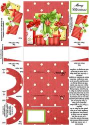 Single-sheet Trinket Bag - Ho Ho No! Lots to Deliver