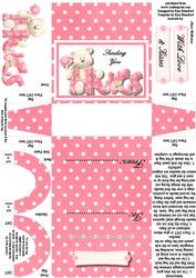 Single-sheet Trinket Bag - Hugs