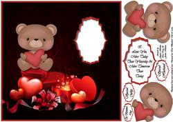 I Love You More Today 8x8 2-way