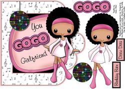 You Gogo Girl - Double Scallop Edge Topper