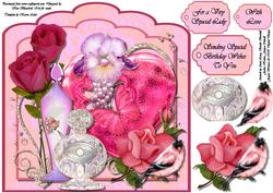 All Things Bright & Beautiful Double Scallop Topper